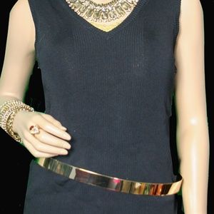 Name brand gold belt